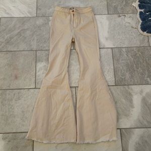 Free people high rise flare jeans